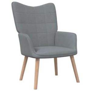 Fauteuil vidaXL Grijs