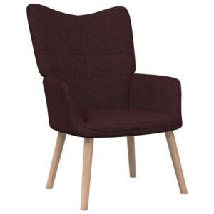 Fauteuil vidaXL Paars