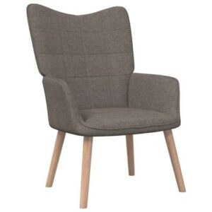 Fauteuil vidaXL Taupe