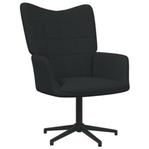 Fauteuil vidaXL Zwart