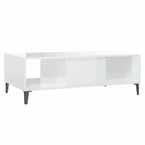 Salontafel vidaXL Wit