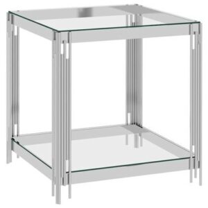 Salontafel vidaXL Zilver