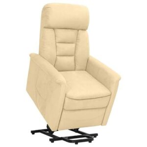 Fauteuil vidaXL Crème