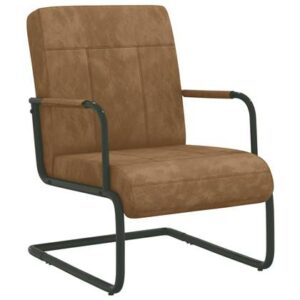 Fauteuil vidaXL Bruin