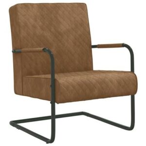 Fauteuil vidaXL Bruin