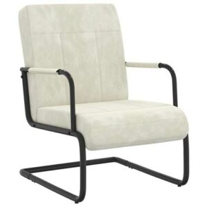 Fauteuil vidaXL Wit