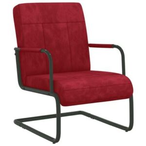 Fauteuil vidaXL Rood