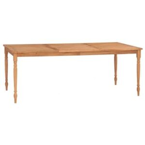 Eettafel vidaXL Bruin