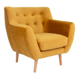 Fauteuil Hioshop Geel