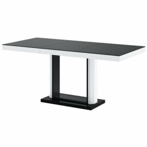 Eettafel Hubertus Meble Zwart