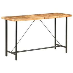 Eettafel vidaXL Bruin