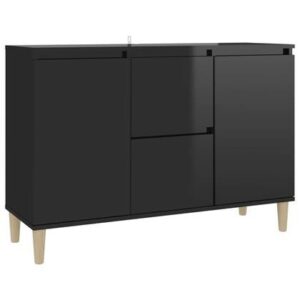 Dressoir vidaXL Zwart