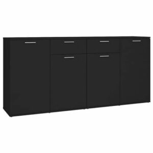 Dressoir vidaXL Zwart