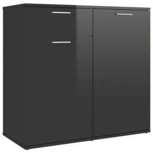 Dressoir vidaXL Zwart