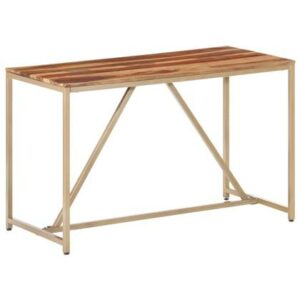 Eettafel vidaXL Bruin