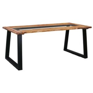 Eettafel vidaXL Bruin