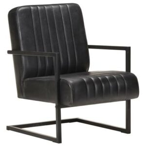 Fauteuil vidaXL Zwart