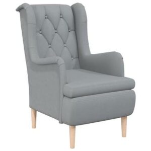 Fauteuil vidaXL Grijs