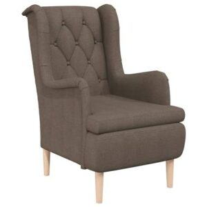 Fauteuil vidaXL Taupe