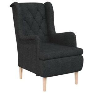 Fauteuil vidaXL Zwart