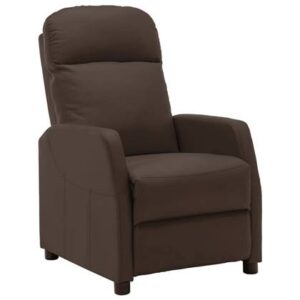 Fauteuil vidaXL Bruin