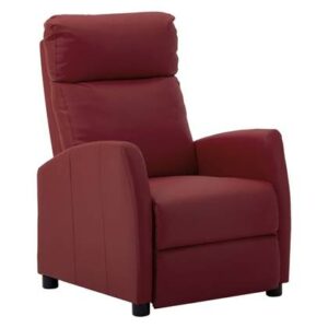 Fauteuil vidaXL Rood