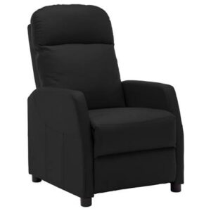 Fauteuil vidaXL Zwart