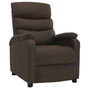 Fauteuil vidaXL Bruin