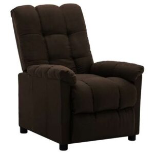 Fauteuil vidaXL Bruin