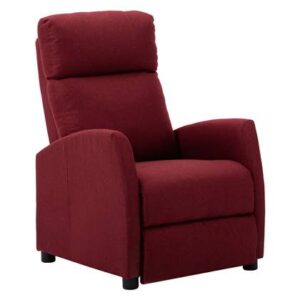 Fauteuil vidaXL Rood