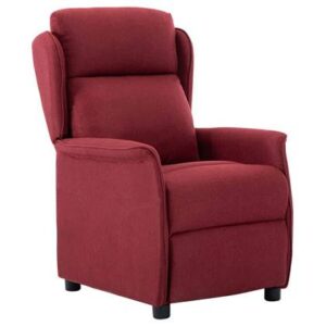 Fauteuil vidaXL Rood