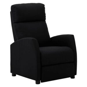 Fauteuil vidaXL Zwart