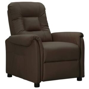 Fauteuil vidaXL Bruin