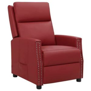 Fauteuil vidaXL Rood