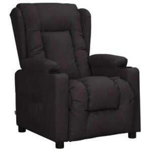 Fauteuil vidaXL Zwart