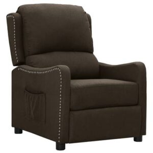 Fauteuil vidaXL Bruin