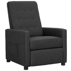 Fauteuil vidaXL Grijs