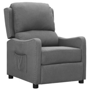 Fauteuil vidaXL Grijs