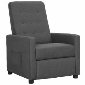 Fauteuil vidaXL Grijs