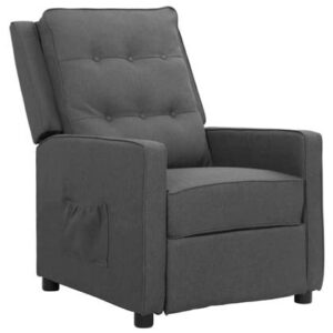 Fauteuil vidaXL Grijs