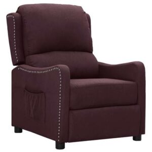 Fauteuil vidaXL Paars