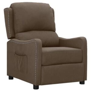 Fauteuil vidaXL Taupe