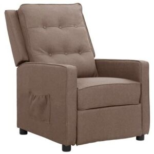 Fauteuil vidaXL Taupe