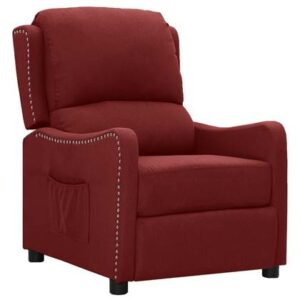 Fauteuil vidaXL Rood