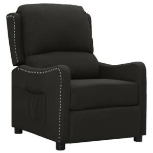 Fauteuil vidaXL Zwart