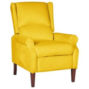 Fauteuil vidaXL Geel