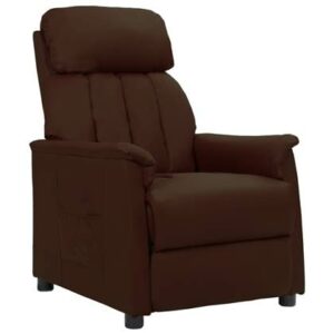 Fauteuil vidaXL Bruin