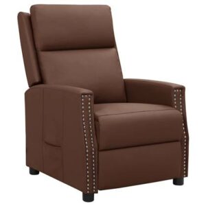 Fauteuil vidaXL Bruin