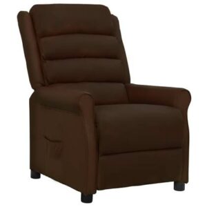 Fauteuil vidaXL Bruin