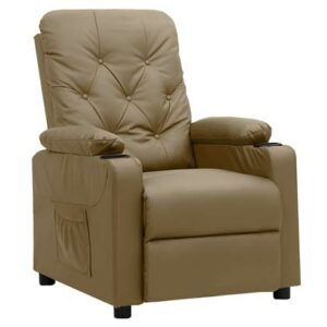 Fauteuil vidaXL Bruin